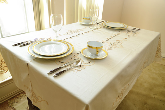 Small Embroidered Tablecloths